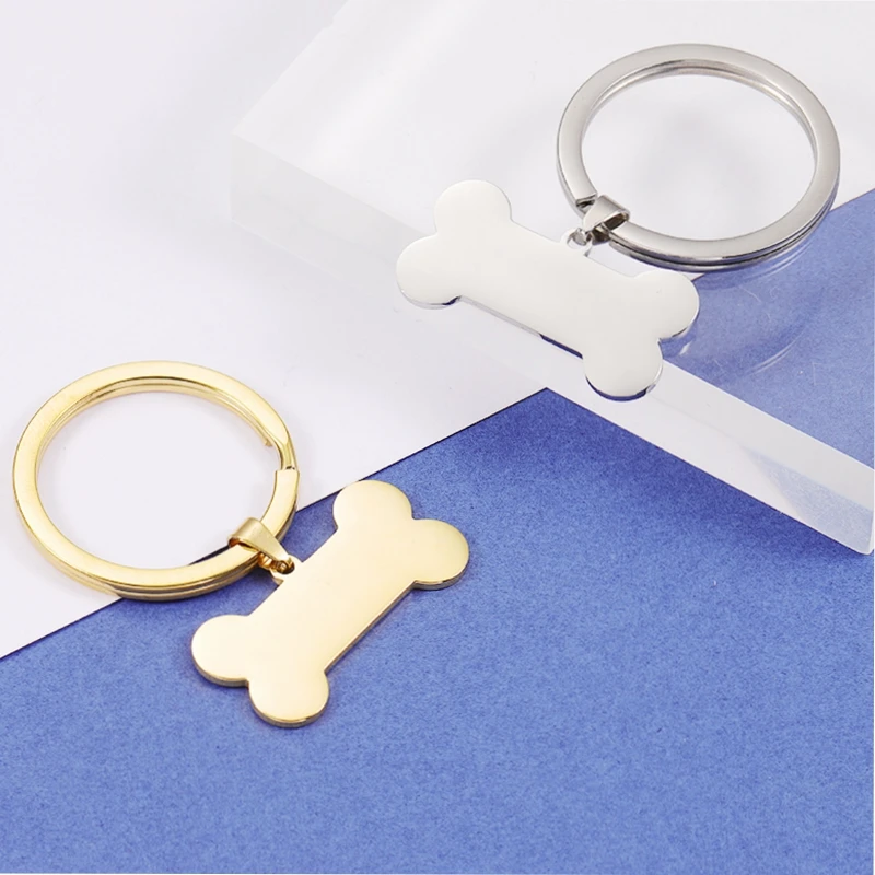 New 10pcs/lot Personalized Pet ID Tag Keychain Stainless Steel Mirror Polish Collar Tag Pendant Keyring Bone Pet Accessorice
New 10pcs/lot Personalized Pet ID Tag Keychain Stainless Steel Mirror Polish Collar Tag Pendant Keyring Bone Pet Accessorice
