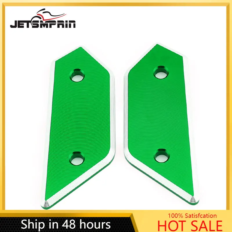 Motorcycle Rearview Mirrors Hole Cover Block Off Cap Base For Kawasaki Ninja 400 Z400 CNC Aluminum Accessories Plates Decorative
Motorcycle Rearview Mirrors Hole Cover Block Off Cap Base For Kawasaki Ninja 400 Z400 CNC Aluminum Accessories Plates Decorative