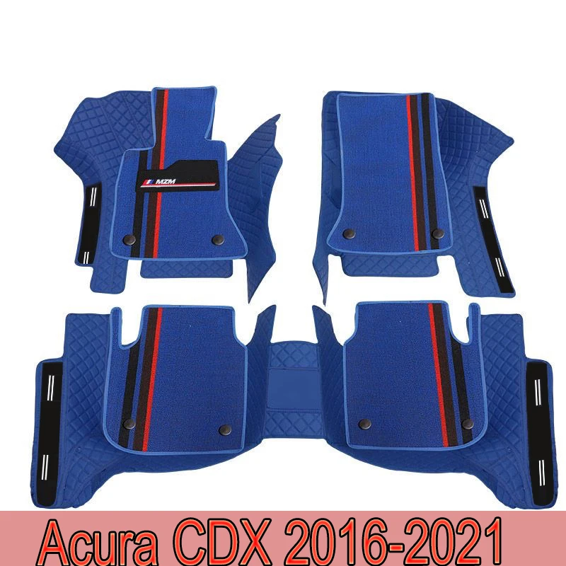 Автомобильные коврики для Acura CDX 2021 2020 2019 2018 2017 2016 кожаные водонепроницаемые