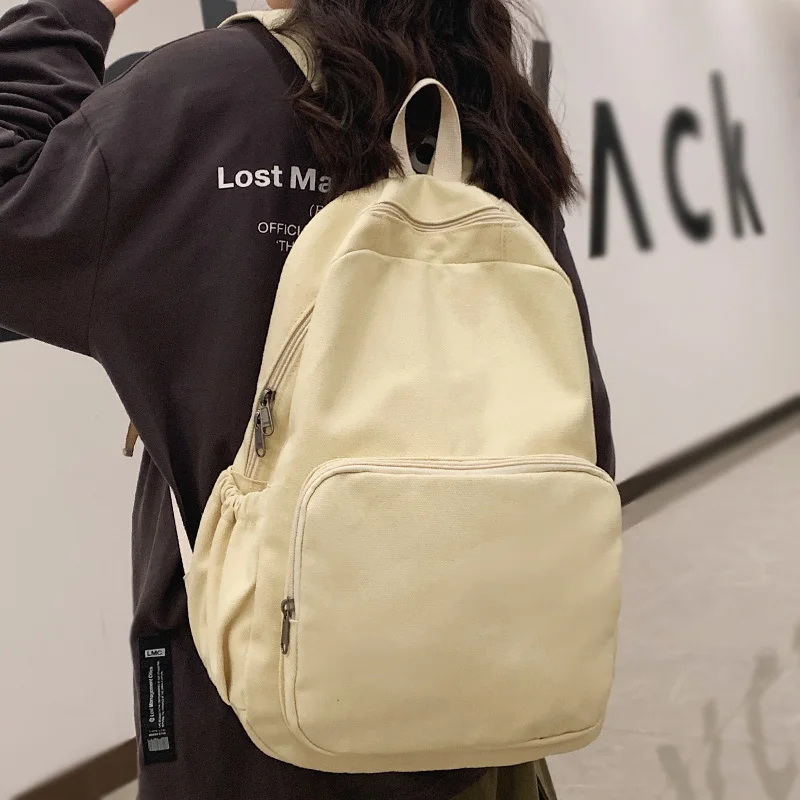 Cool Lady Male Laptop Canvas College Backpack Women Men Travel Backpack Boy Girl School Bag New Trendy Fashion Book Bags Student
Cool Lady Male Laptop Canvas College Backpack Women Men Travel Backpack Boy Girl School Bag New Trendy Fashion Book Bags Student