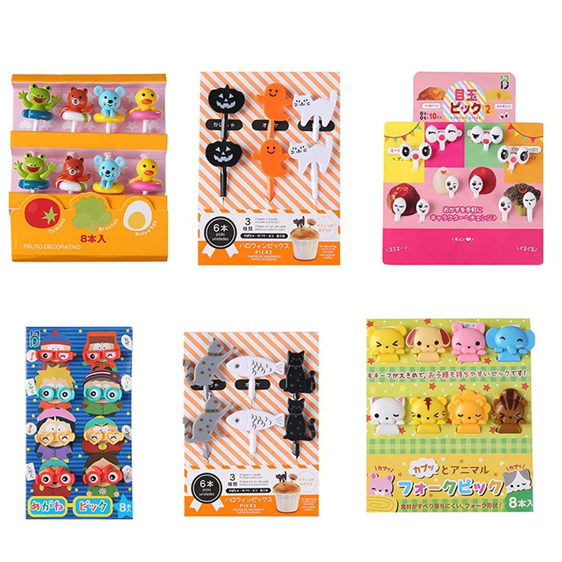 1 Set Creative Animal Cartoon Fruit Fork Kids Food Picks Bento Box Pick Cartoon Cute Food Toothpicks Bento Box Lunch Accessories
1 Set Creative Animal Cartoon Fruit Fork Kids Food Picks Bento Box Pick Cartoon Cute Food Toothpicks Bento Box Lunch Accessories