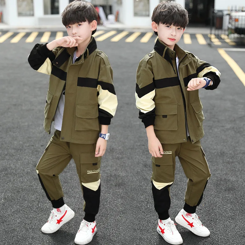 Kids Clothes Autumn Boys Clothing Suits New Children Sports Jackets Pants Sets Tracksuit Boys Clothes 4 6 8 10 12 14 Year Old
Kids Clothes Autumn Boys Clothing Suits New Children Sports Jackets Pants Sets Tracksuit Boys Clothes 4 6 8 10 12 14 Year Old