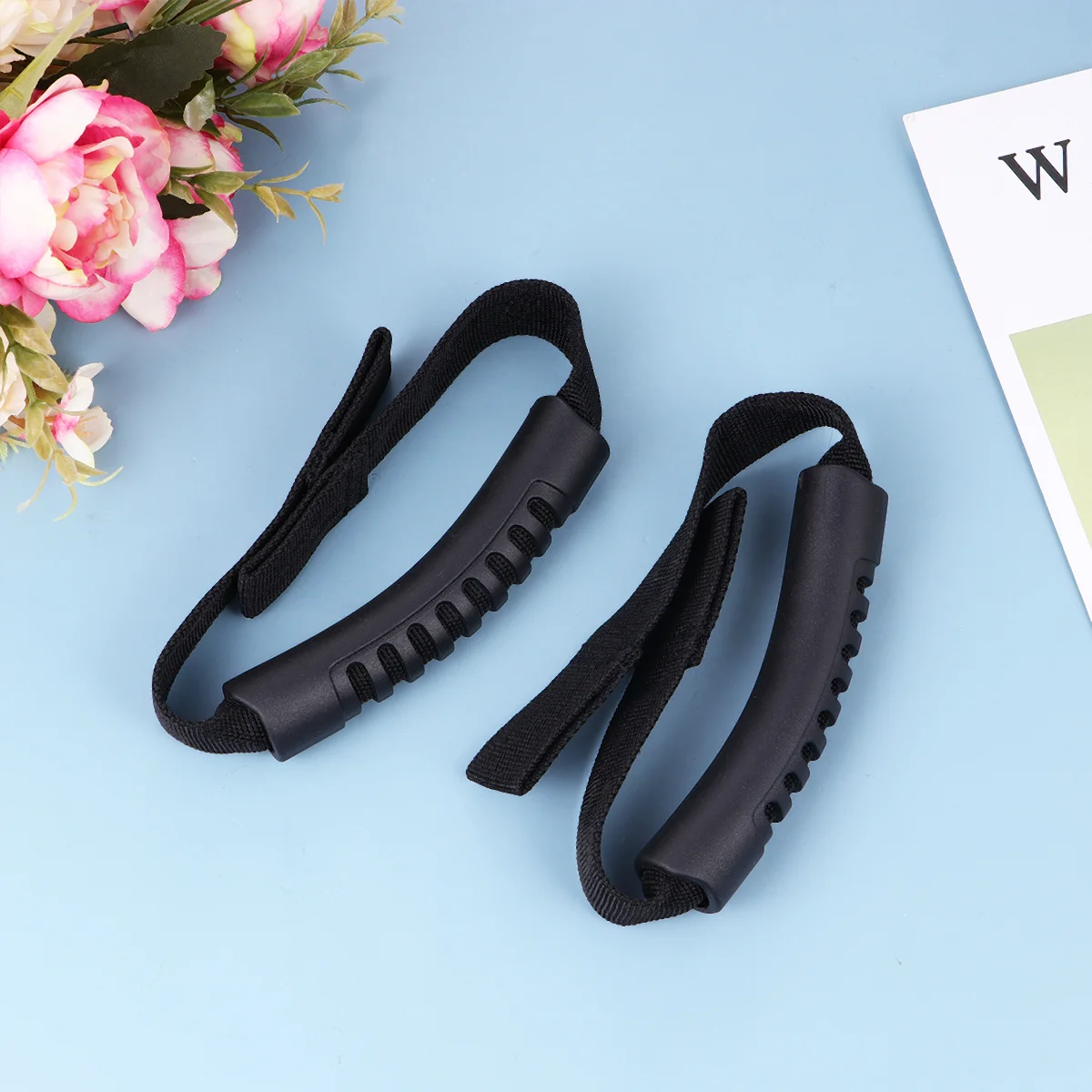 2 Pcs Aid Safety Handle Belt Auto Hook Adjustable Vehicle Support Rails Elderly Major 
2 Pcs Aid Safety Handle Belt Auto Hook Adjustable Vehicle Support Rails Elderly Major