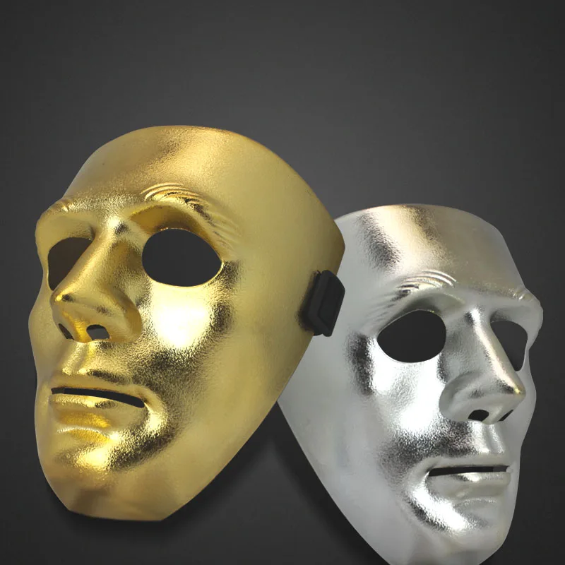 Street Dance Ghost Step Men's Mask Halloween Gold Silver Mechanical Ball Performance Mask
Street Dance Ghost Step Men's Mask Halloween Gold Silver Mechanical Ball Performance Mask
