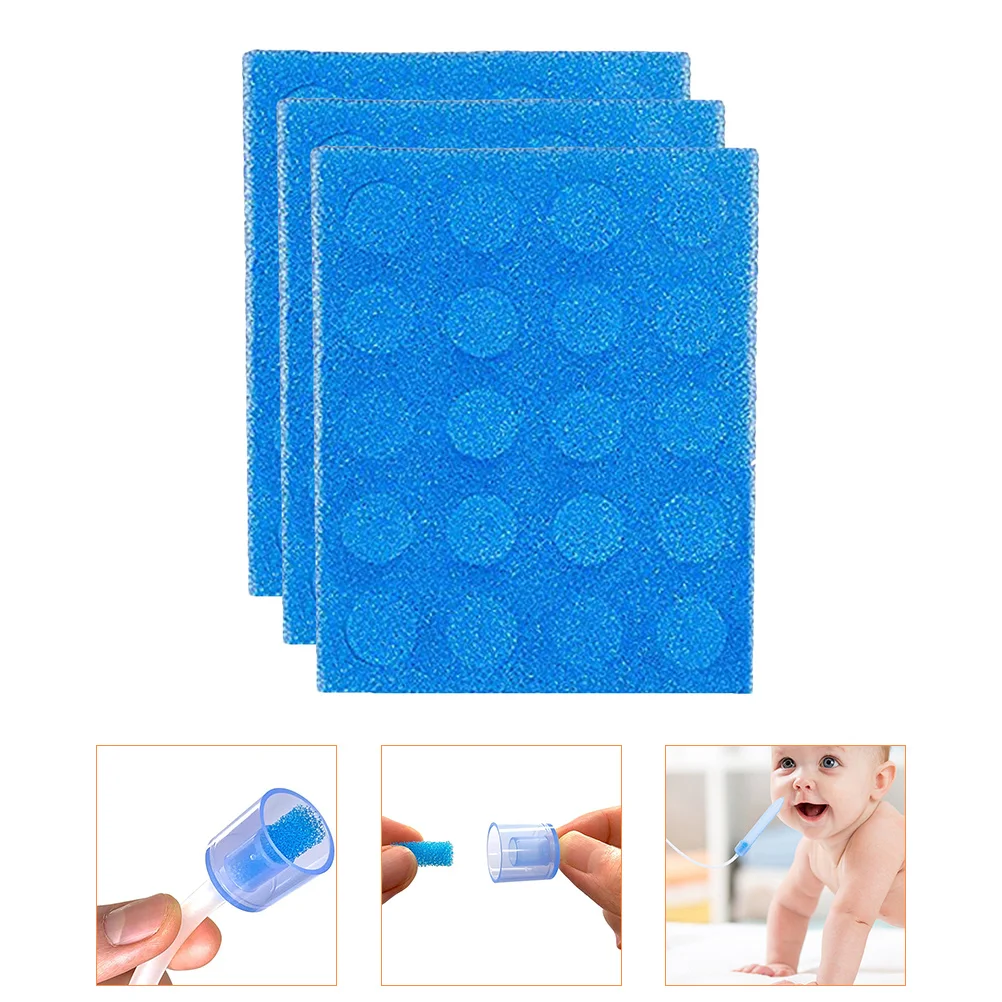 3 Sets Nasal Aspirator Filter Cotton Sponge Baby Nose Accessories Sucker Replacements Cleaning Tool
3 Sets Nasal Aspirator Filter Cotton Sponge Baby Nose Accessories Sucker Replacements Cleaning Tool
