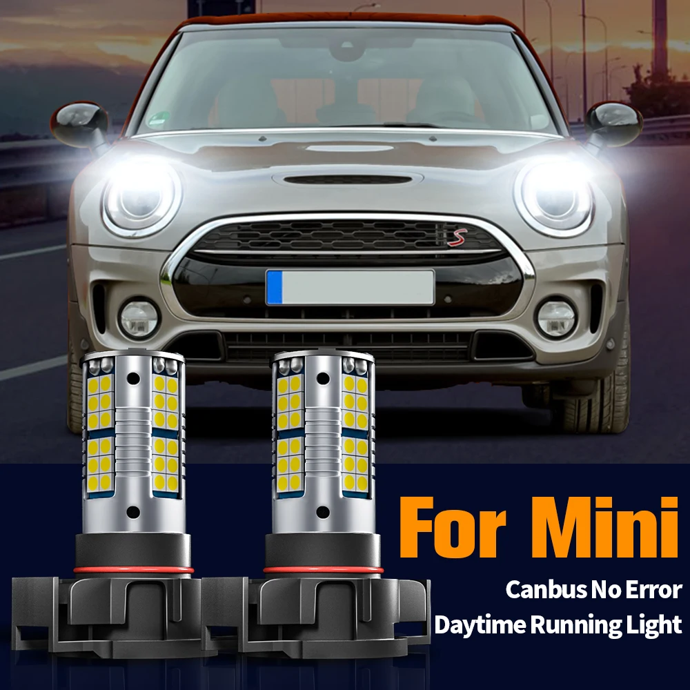 2pcs LED Daytime Running Light DRL Bulb Lamp Canbus No Error PSX24W 2504 For Mini F55 F56 Clubman F54 Countryman F60
2pcs LED Daytime Running Light DRL Bulb Lamp Canbus No Error PSX24W 2504 For Mini F55 F56 Clubman F54 Countryman F60