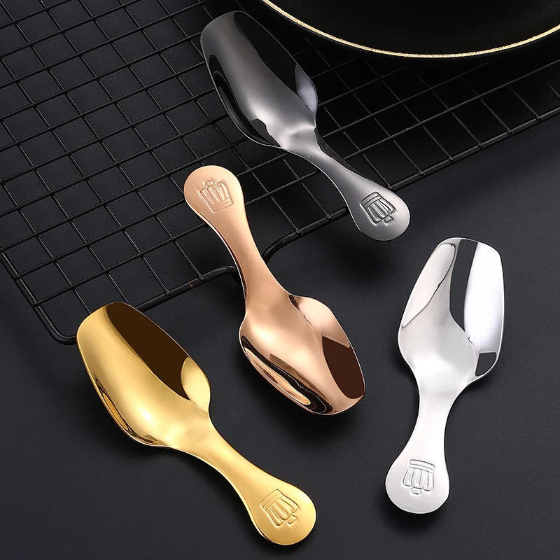 Crown 304 Stainless Steel Tea Spoon Sugar Salt Spice Spoon Coffee Powder Spoon Mini Scoop Short Handle Small Spoon Dessert Spoon
Crown 304 Stainless Steel Tea Spoon Sugar Salt Spice Spoon Coffee Powder Spoon Mini Scoop Short Handle Small Spoon Dessert Spoon