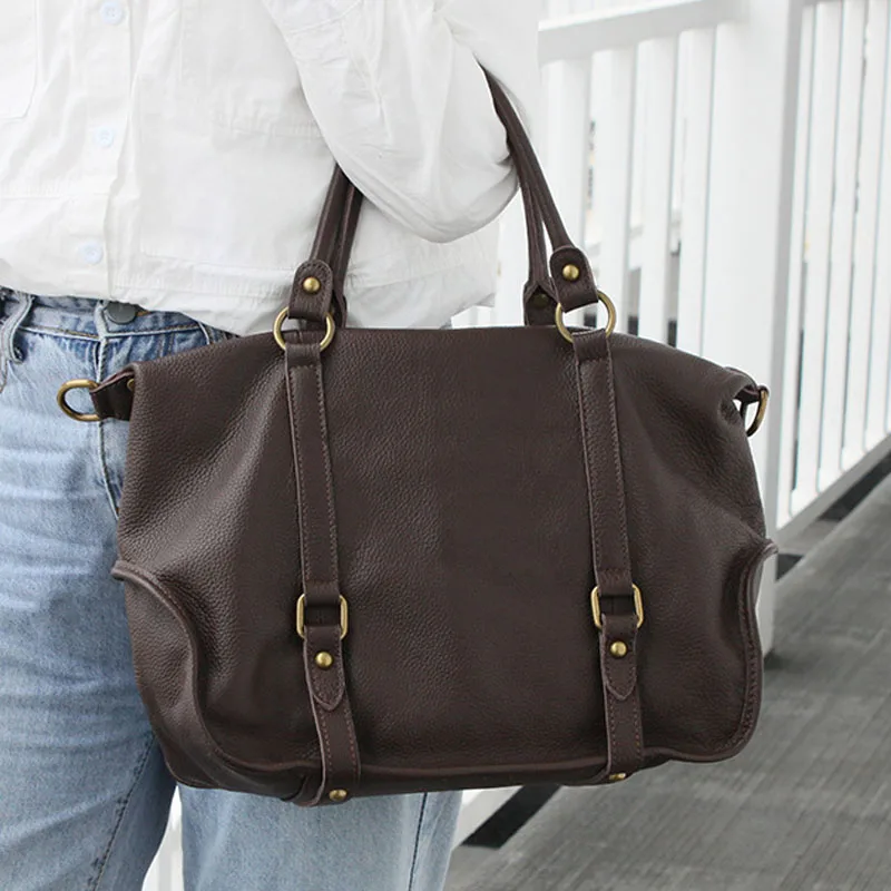 EUMOAN Bags 2022 spring fashion top layer cowhide casual messenger bag Korean version shoulder bag women's bag bag 
EUMOAN Bags 2022 spring fashion top layer cowhide casual messenger bag Korean version shoulder bag women's bag bag