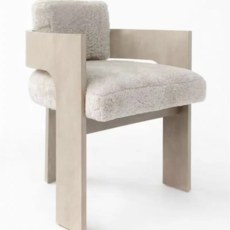 Nordic Solid Wood Dining Chairs Retro DiningRoom furniture Creative Home backrest stooLight Luxury Flannel Restaurant Chairs
Nordic Solid Wood Dining Chairs Retro DiningRoom furniture Creative Home backrest stooLight Luxury Flannel Restaurant Chairs