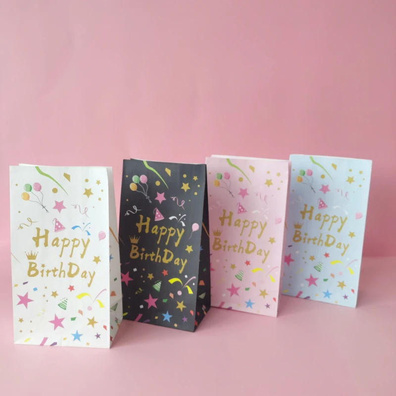30/50pcs Birthday Gift Paper Bags First Birthday Party Decorations Candy Cookies Gift Wrapping Bags
30/50pcs Birthday Gift Paper Bags First Birthday Party Decorations Candy Cookies Gift Wrapping Bags