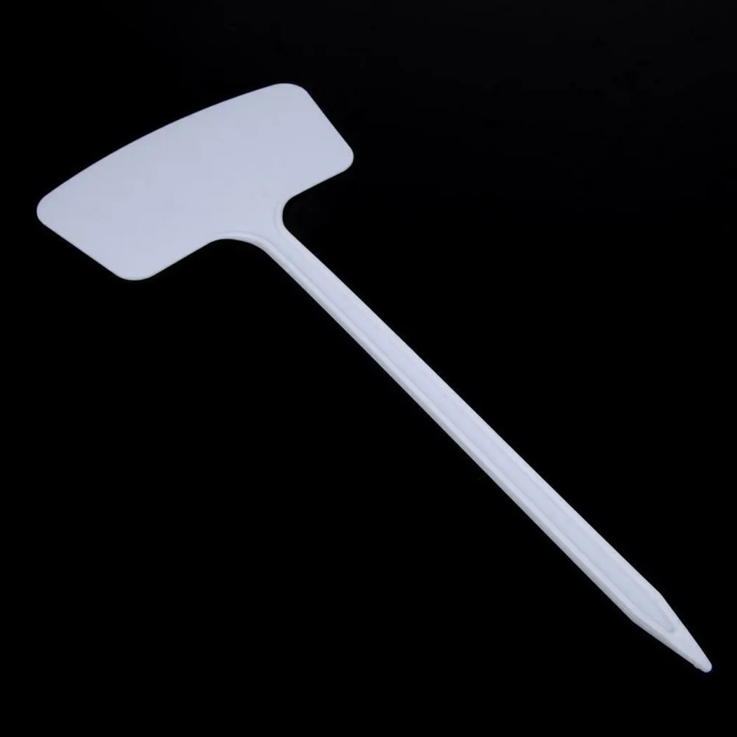 T-type Flower Tag Plant Label White Plastic Reusable 27/36CM Garden Supply Marker Stick Nursery Hot New Durable
T-type Flower Tag Plant Label White Plastic Reusable 27/36CM Garden Supply Marker Stick Nursery Hot New Durable