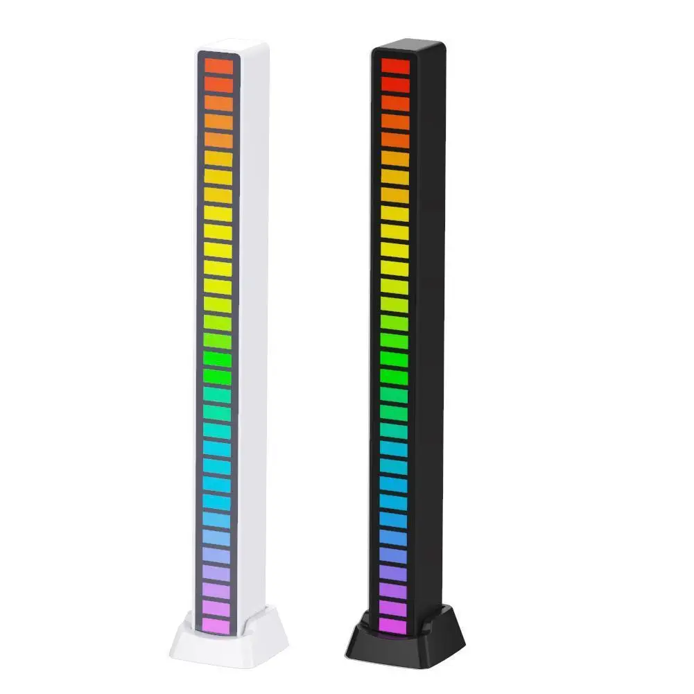 

Светодиодный RGB-светильник с управлением звуком, световая панель с функцией приема окружающего света, с голосовой активацией, с определение...