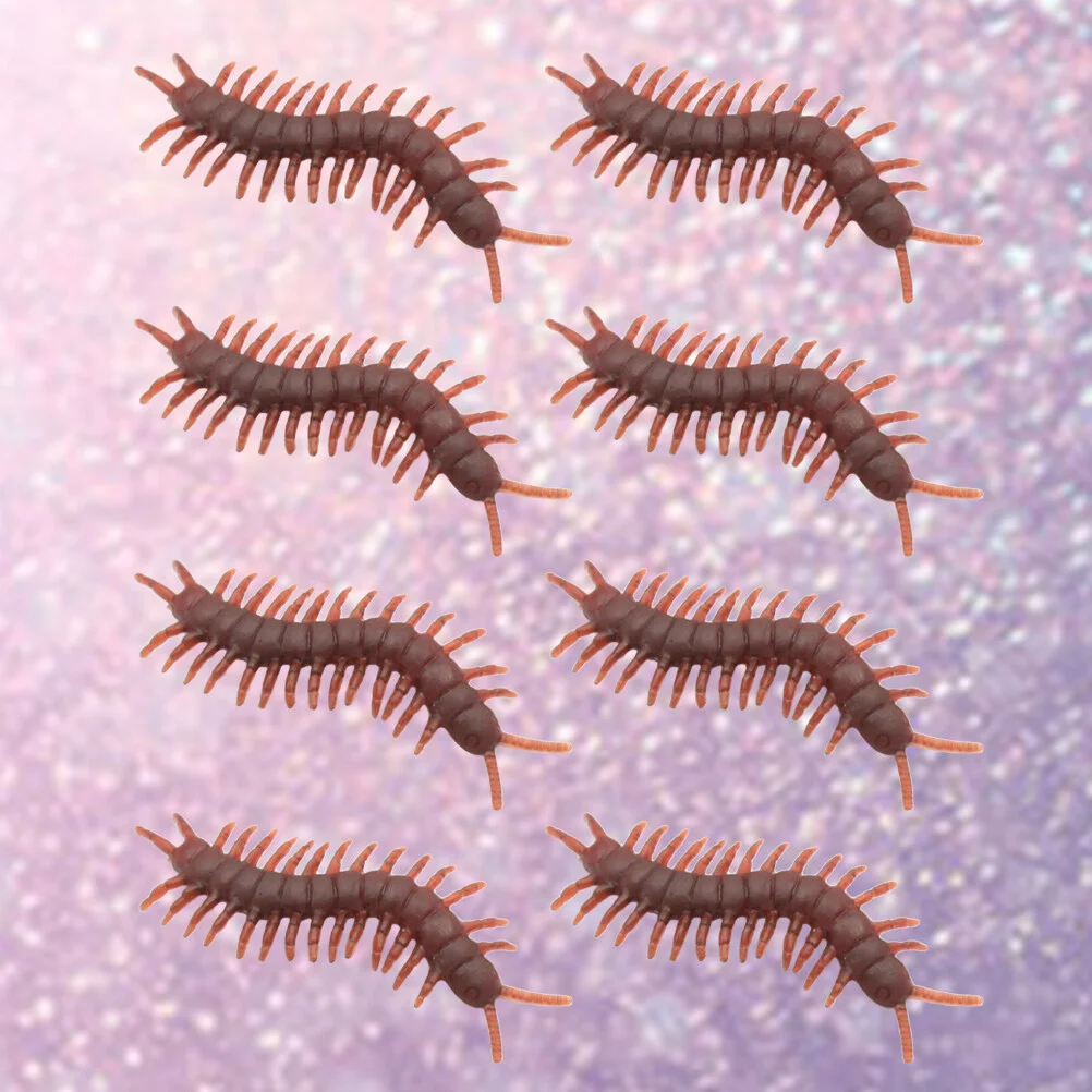100 Pcs/1 Insect Toys Halloween Tricky Props Artificial 6X2CM Brown Centipede Fake
100 Pcs/1 Insect Toys Halloween Tricky Props Artificial 6X2CM Brown Centipede Fake