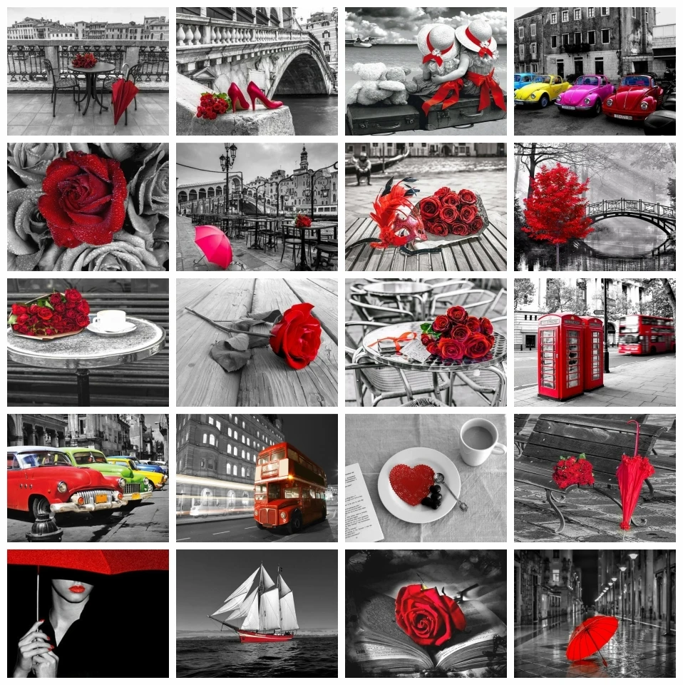 AZQSD Diamond Painting Black Red Rose Landscape Home Decor 5d Diy Needlework Flower Embroidery City Car Pictures Cross Stitch
AZQSD Diamond Painting Black Red Rose Landscape Home Decor 5d Diy Needlework Flower Embroidery City Car Pictures Cross Stitch