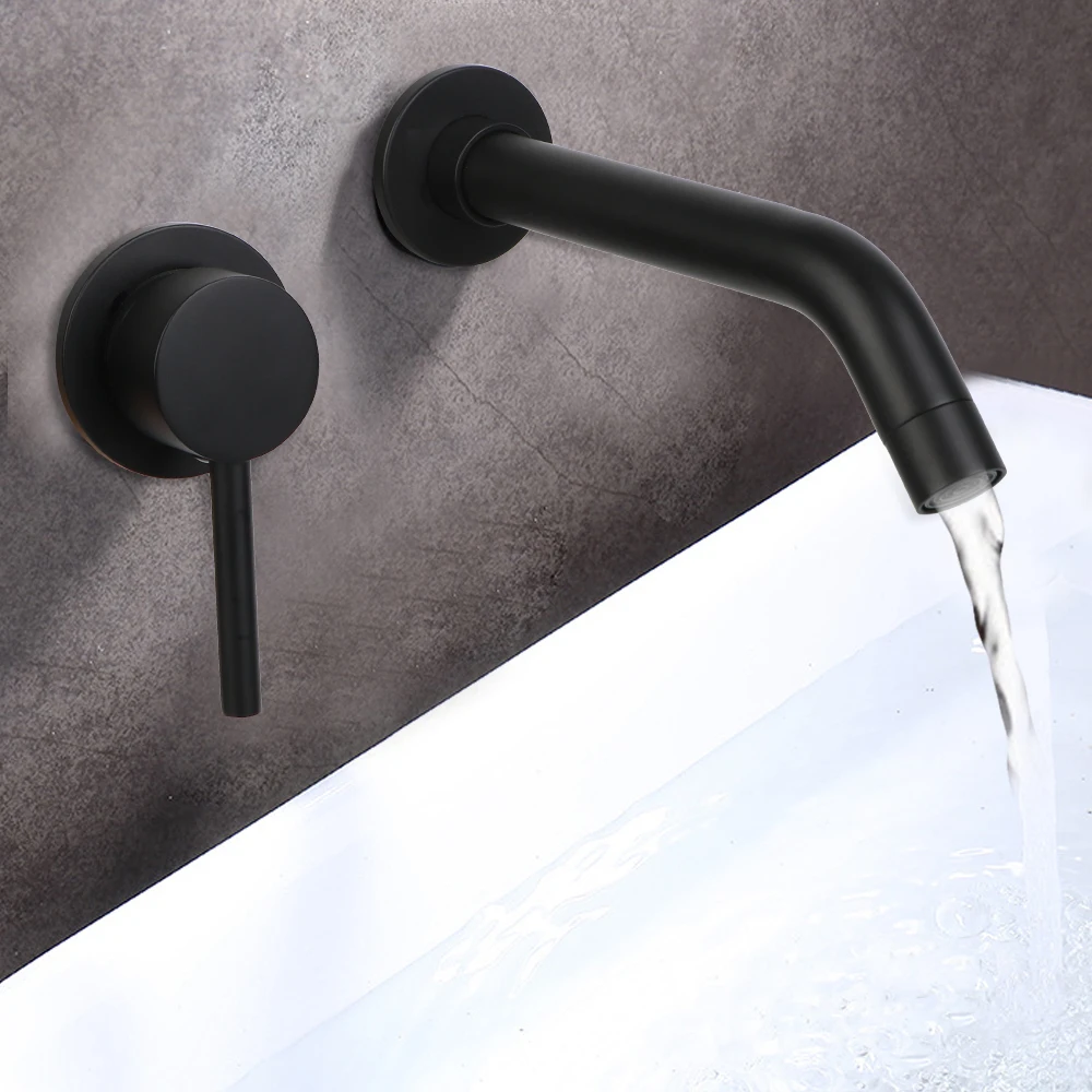 Hot Cold Wash Basin Wall Mounted Bath Mixer Bathroom Sink Faucet Tap Matte Black Water Swivel Spout Brass Faucet Hot Cold Water
Hot Cold Wash Basin Wall Mounted Bath Mixer Bathroom Sink Faucet Tap Matte Black Water Swivel Spout Brass Faucet Hot Cold Water