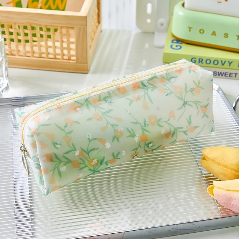 Girl Elegent Flower Pencil Bags Stationery Bag Students Large Capacity Storage Bag Zipper Pencil Pouch Pen Case School Supplies
Girl Elegent Flower Pencil Bags Stationery Bag Students Large Capacity Storage Bag Zipper Pencil Pouch Pen Case School Supplies
