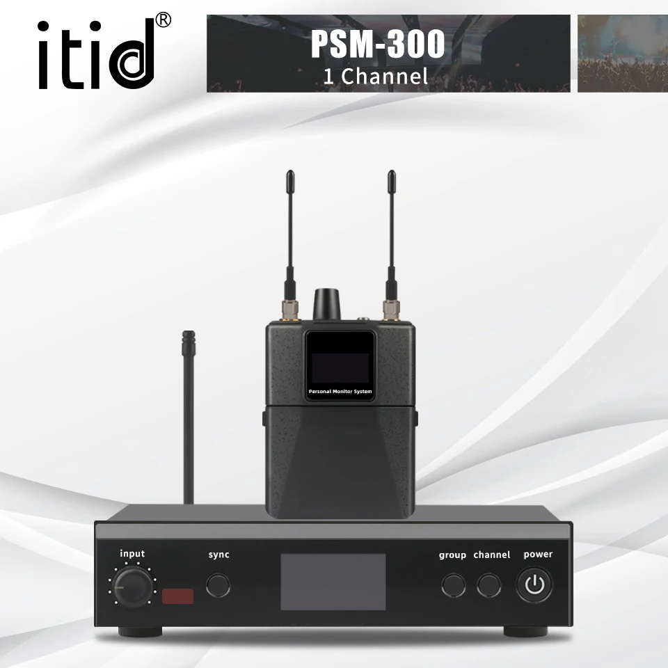 itid In Ear Wireless Monitoring Stereo System PSM300 Professional Stage Performance Sound Accompaniment
itid In Ear Wireless Monitoring Stereo System PSM300 Professional Stage Performance Sound Accompaniment