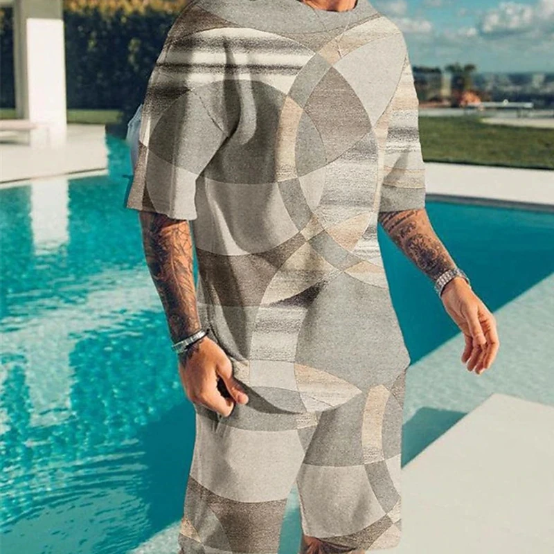 Men Clothing 3D Printed Fashion Abstract Graphic Mens Shorts and T-shirts Sets Ropa Round Neck Short Sleeve Apparel 2pcs Summer
Men Clothing 3D Printed Fashion Abstract Graphic Mens Shorts and T-shirts Sets Ropa Round Neck Short Sleeve Apparel 2pcs Summer