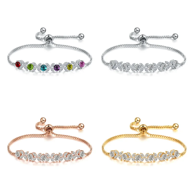 ANGLANG Fashion Zirconia Tennis Bracelets for Women Chain Crystal Wedding Bracelet Gold Silver Color Bracelet Jewelry
ANGLANG Fashion Zirconia Tennis Bracelets for Women Chain Crystal Wedding Bracelet Gold Silver Color Bracelet Jewelry