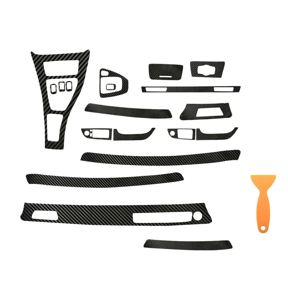 1 Set 5D Interior Carbon Fiber Vinyl Trim Decal Interior Accessories For BMW 3 Series E90 2005-2013 (for Right-hand Drive)
1 Set 5D Interior Carbon Fiber Vinyl Trim Decal Interior Accessories For BMW 3 Series E90 2005-2013 (for Right-hand Drive)