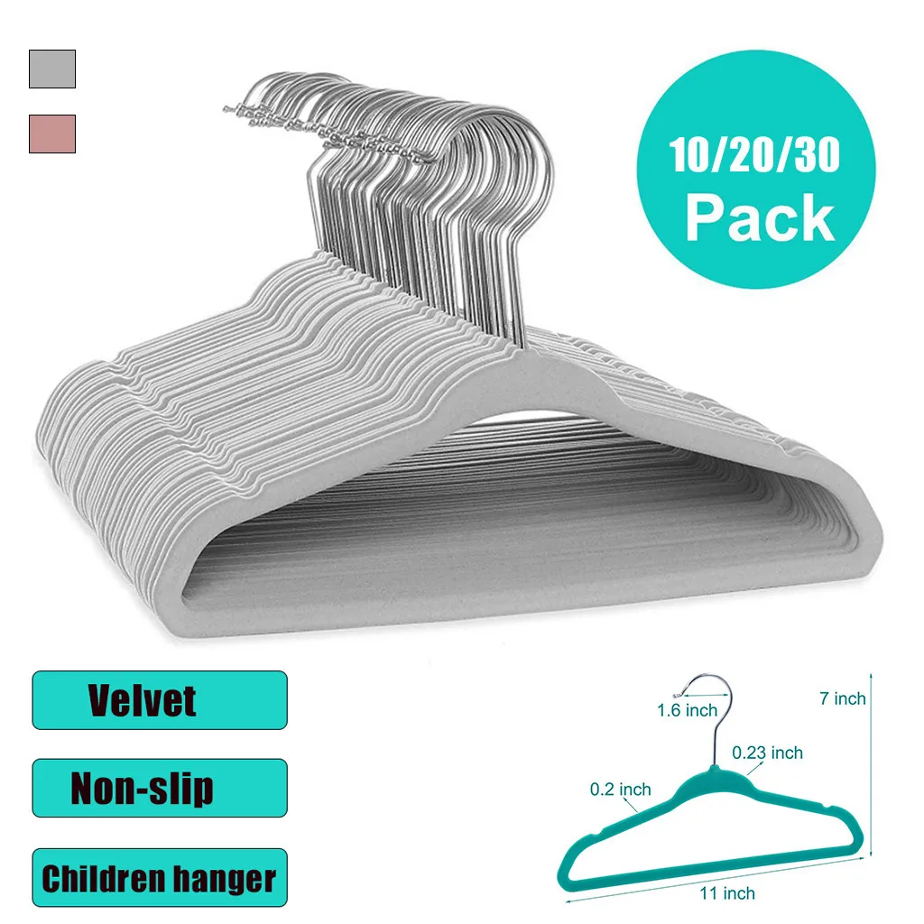 10/20/30 PC Velvet Kids Hangers Non-Slip Jackets Pants And Dress Clothes Hangers For Clothes Household Accessories skin friendly
10/20/30 PC Velvet Kids Hangers Non-Slip Jackets Pants And Dress Clothes Hangers For Clothes Household Accessories skin friendly