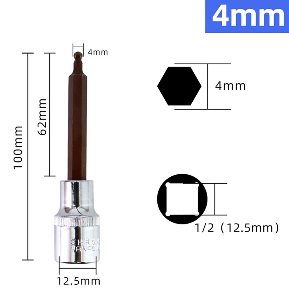 Hex Screwdriver Bit Wrench Socket Screwdriver Bit Ball Head Wrench For 1/2\\\\\\'\\\\\\' Electric Wrench For Ratchet Wrench
Hex Screwdriver Bit Wrench Socket Screwdriver Bit Ball Head Wrench For 1/2\\\\\\'\\\\\\' Electric Wrench For Ratchet Wrench