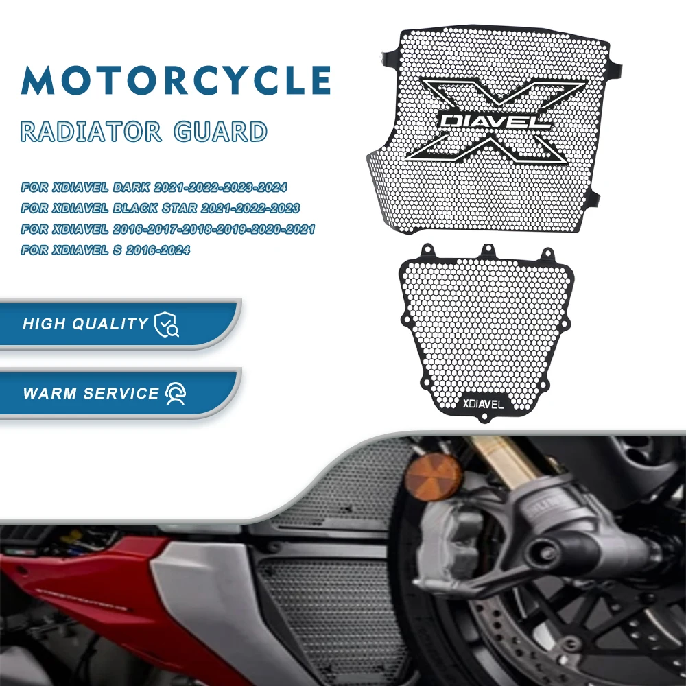 2023 Motorcycle Aluminium Radiator Grille Cover Oil Cooler Guard For Ducati XDiavel Black Star/ XDiavel Dark 2021-2022-2023
2023 Motorcycle Aluminium Radiator Grille Cover Oil Cooler Guard For Ducati XDiavel Black Star/ XDiavel Dark 2021-2022-2023
