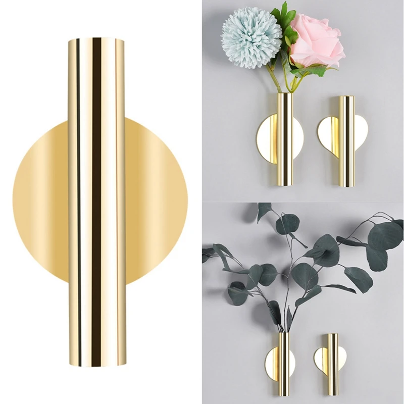 1Pc Creative Metal Hanging Flower Vase Wall Holder Flowerpot Home Decor Wedding Decoration For Living Room Wall Mirror Vase
1Pc Creative Metal Hanging Flower Vase Wall Holder Flowerpot Home Decor Wedding Decoration For Living Room Wall Mirror Vase