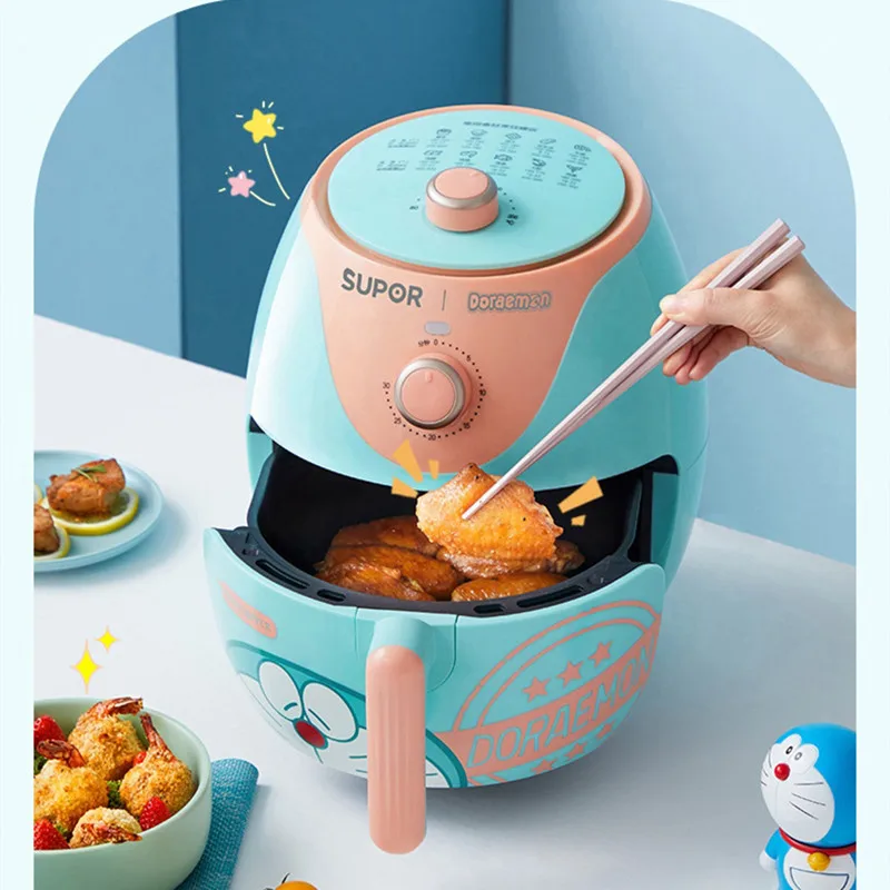Supor 3.5L Air Fryer Without Oil Automatic Mechanical Knob Electric Air Fryer Multi-function Deep Fryer for Potatoes Frying Pan
Supor 3.5L Air Fryer Without Oil Automatic Mechanical Knob Electric Air Fryer Multi-function Deep Fryer for Potatoes Frying Pan