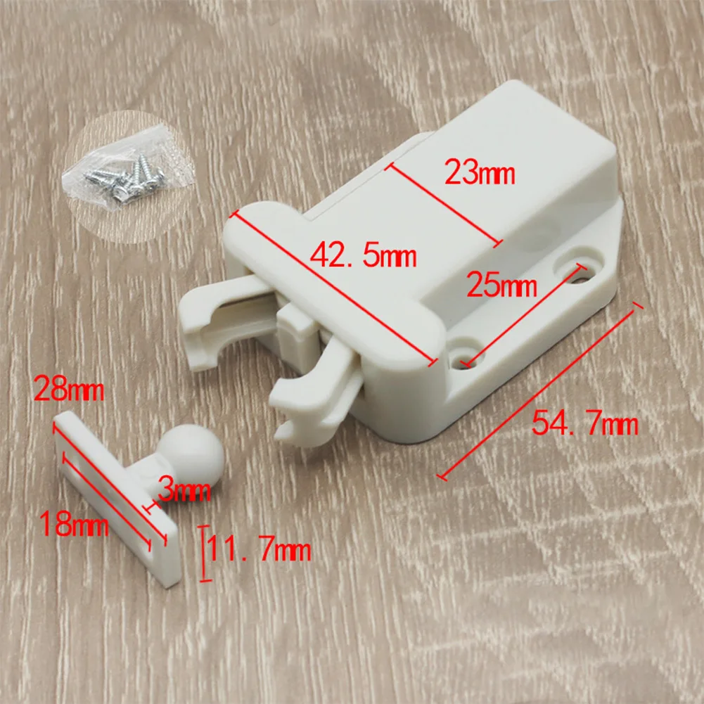 2pcs Cabinet Catches Magnetic Door Draw Touch Latch Push Open Drawer Cabinet Door Lock Switch Lock Plate Handle Free Press
2pcs Cabinet Catches Magnetic Door Draw Touch Latch Push Open Drawer Cabinet Door Lock Switch Lock Plate Handle Free Press