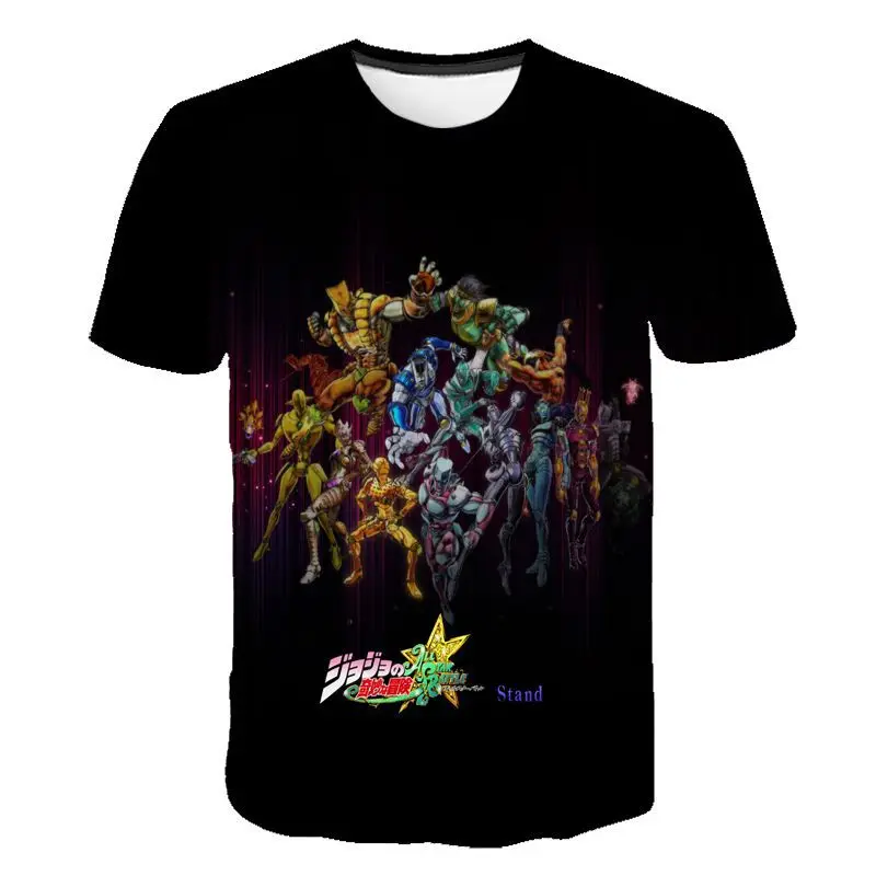 JoJos Bizarre Adventure Anime Casual Shirts 3D T Shirt Harajuku Graphic Short Sleeves T-Shirts Boys Tshirt Cartoon Girls Clothes
JoJos Bizarre Adventure Anime Casual Shirts 3D T Shirt Harajuku Graphic Short Sleeves T-Shirts Boys Tshirt Cartoon Girls Clothes