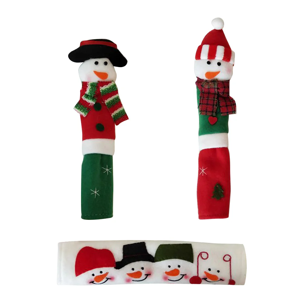 3pcs Christmas Handle Cover Fabric Comfortable Dishwasher Refrigerator Appliance Handle Protector
3pcs Christmas Handle Cover Fabric Comfortable Dishwasher Refrigerator Appliance Handle Protector