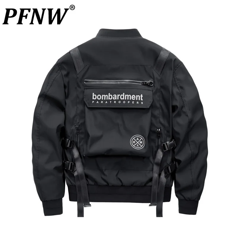PFNW Men's New Autumn Pilot Jackets Korean Version Loose Darkwear Black Fashion Brand Uniform Tide Niche Techwear Coats 12Z2258
PFNW Men's New Autumn Pilot Jackets Korean Version Loose Darkwear Black Fashion Brand Uniform Tide Niche Techwear Coats 12Z2258
