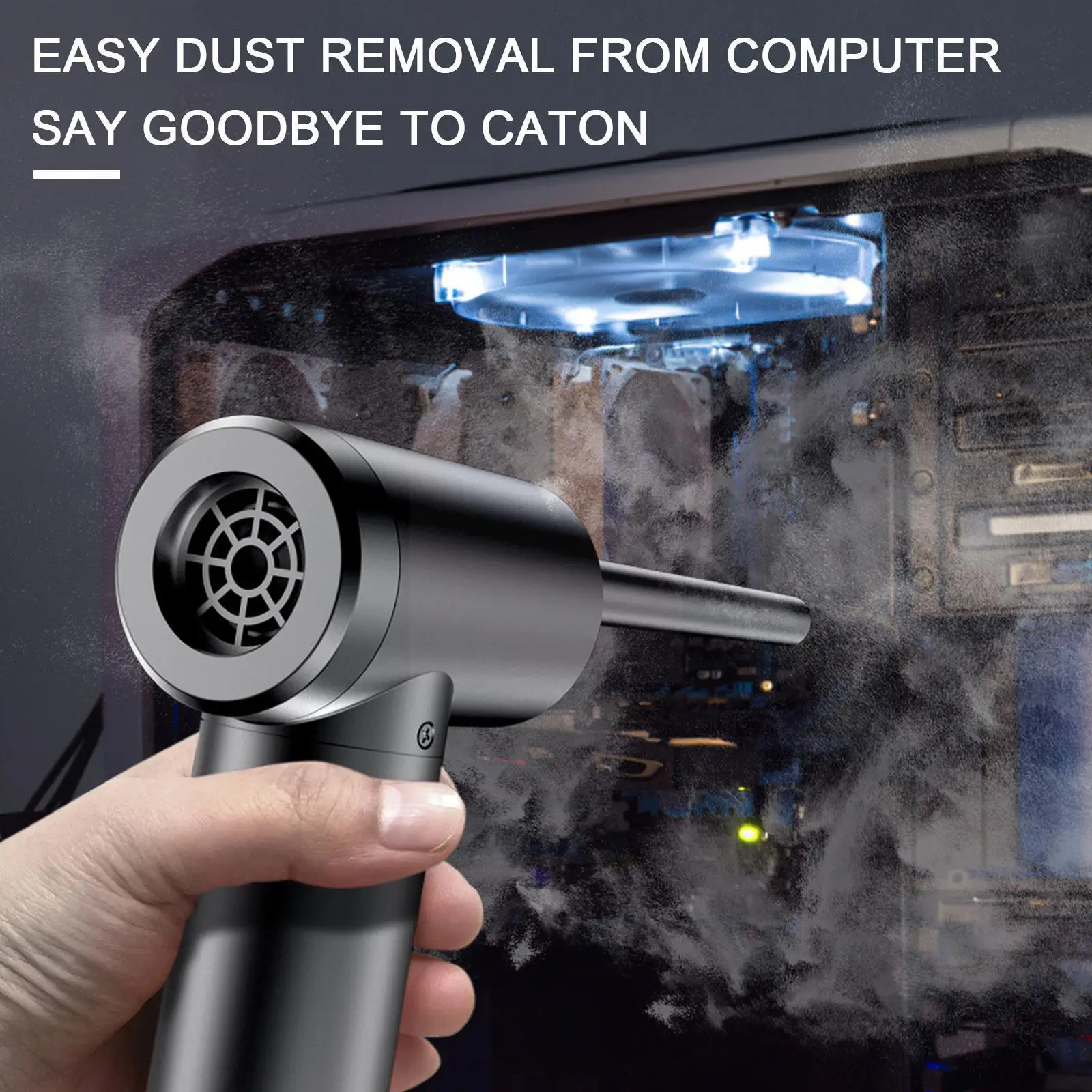 Wireless Car Cleaning Dust Blower 50000 RPM Air Duster Vacuum Cleaner Multifunctional Dust Blowing Gun For Computer Keyboar W0O9
Wireless Car Cleaning Dust Blower 50000 RPM Air Duster Vacuum Cleaner Multifunctional Dust Blowing Gun For Computer Keyboar W0O9