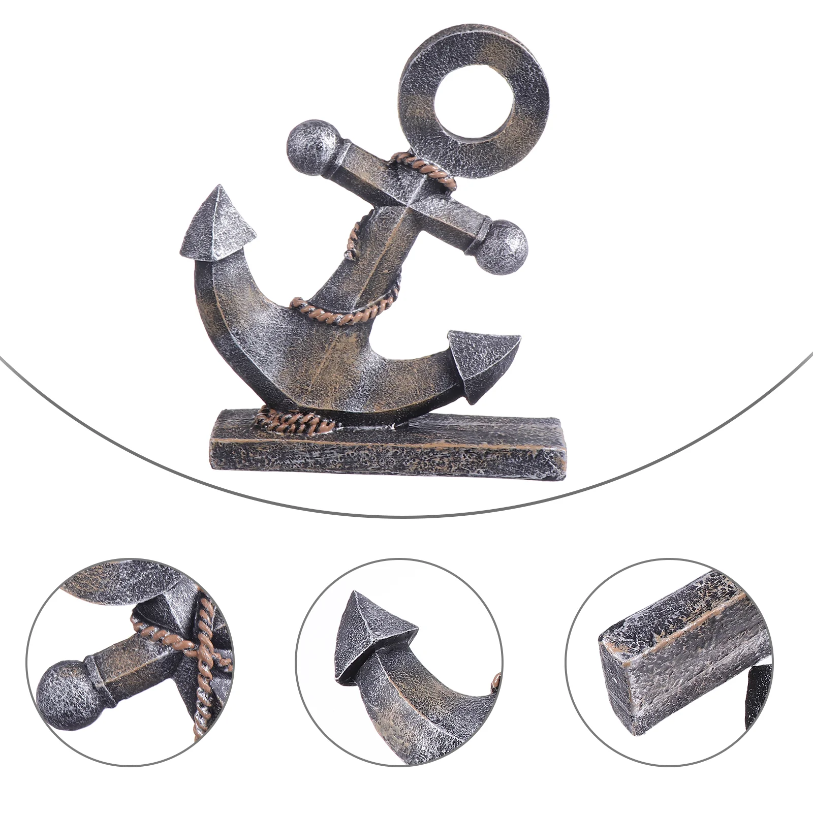 Anchor Decorations Ornament Anchor Decor Home Home Decoration Boat Anchor Statues Resin Nautical Ornament Retro Decor
Anchor Decorations Ornament Anchor Decor Home Home Decoration Boat Anchor Statues Resin Nautical Ornament Retro Decor
