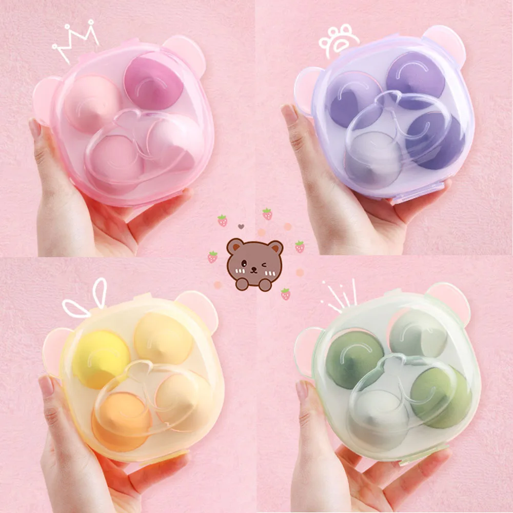 3/4pcs/box Fashion Make Up Mixer Cosmetic Puff Makeup Sponge Foundation Powder Sponge Beauty Tool Makeup Tool Accessories Boxed
3/4pcs/box Fashion Make Up Mixer Cosmetic Puff Makeup Sponge Foundation Powder Sponge Beauty Tool Makeup Tool Accessories Boxed