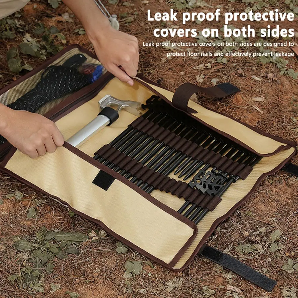 Portable Pouch Organizer Kit Storage Bag Tent Nail Bag Holder Bag Ground Nails Storage Bag Tent Accessories Carrying Pouch
Portable Pouch Organizer Kit Storage Bag Tent Nail Bag Holder Bag Ground Nails Storage Bag Tent Accessories Carrying Pouch