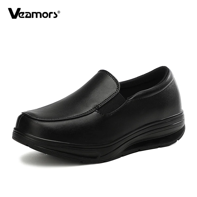 Women Casual Shoes Wedge Platform Outdoor Leisure Female PU Fashion Sneakers No-slip Soft Working Footwear Mother Shoes
Women Casual Shoes Wedge Platform Outdoor Leisure Female PU Fashion Sneakers No-slip Soft Working Footwear Mother Shoes