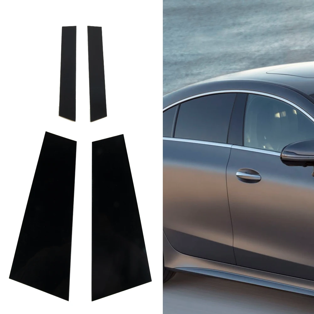4PCS Car Pillar Posts Window Trim Cover Black For Mercedes-Benz CLS-Class 2012-16 Window Mirror Effect Film Car B Column Sticker
4PCS Car Pillar Posts Window Trim Cover Black For Mercedes-Benz CLS-Class 2012-16 Window Mirror Effect Film Car B Column Sticker