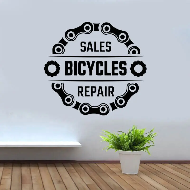 Bicycle Shop Wall Sticker Sales Bicycles Repair Quote Vinyl Window Decals Freestyle Dirt Bike Chain Decor Interior Mural 3396
Bicycle Shop Wall Sticker Sales Bicycles Repair Quote Vinyl Window Decals Freestyle Dirt Bike Chain Decor Interior Mural 3396