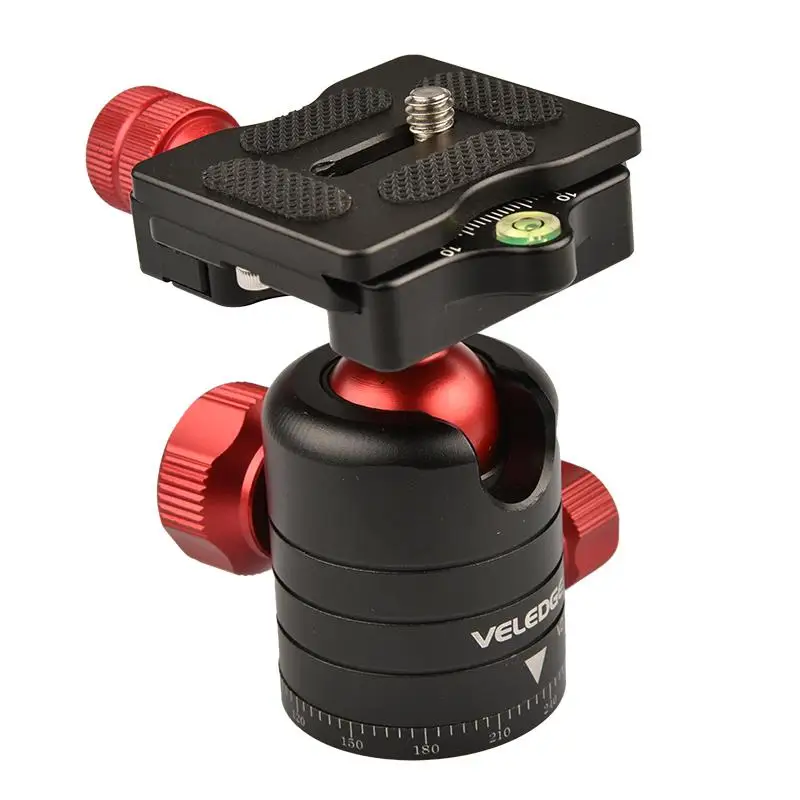 All Metal Triod Ball Head with Arca-Type Quick Release System Plate for DSLR SLR Mirrorless Cameras
All Metal Triod Ball Head with Arca-Type Quick Release System Plate for DSLR SLR Mirrorless Cameras