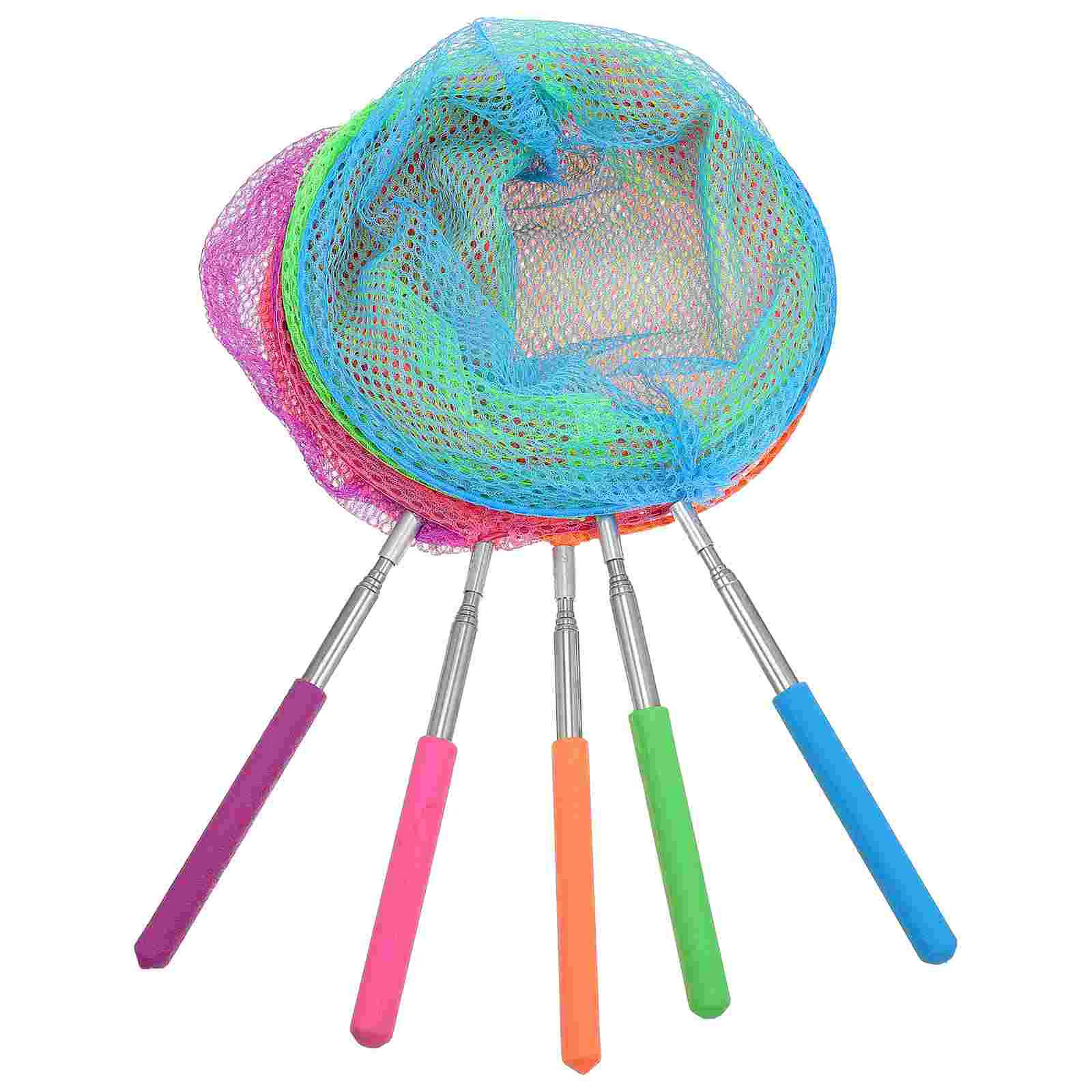 5pcs Kids Portable Funny Durable Catching Insect Net Retractable Handle Net Butterflies Net 
5pcs Kids Portable Funny Durable Catching Insect Net Retractable Handle Net Butterflies Net