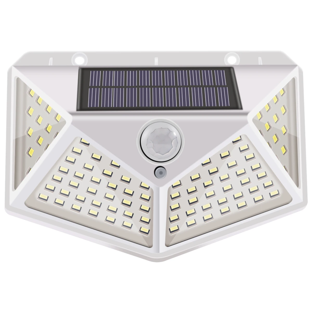 New Solar Lights Outdoor 100 LED Solar Security Lights Motion Sensor LED Light IP65 Waterproof Solar Wall Light with 120° Wide
New Solar Lights Outdoor 100 LED Solar Security Lights Motion Sensor LED Light IP65 Waterproof Solar Wall Light with 120° Wide