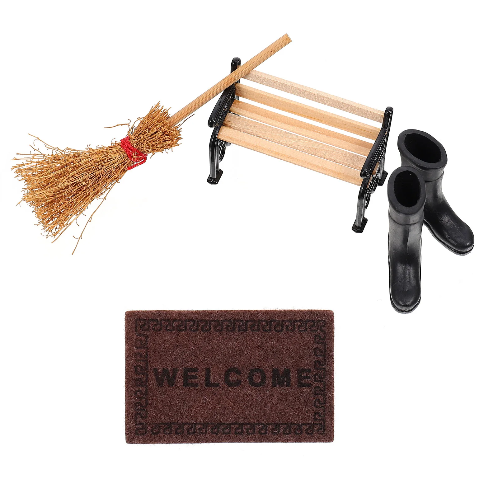 1 set of Mini House Decor Mini Models Mini Stool Model Mini Broom Model for DIY Gift
1 set of Mini House Decor Mini Models Mini Stool Model Mini Broom Model for DIY Gift