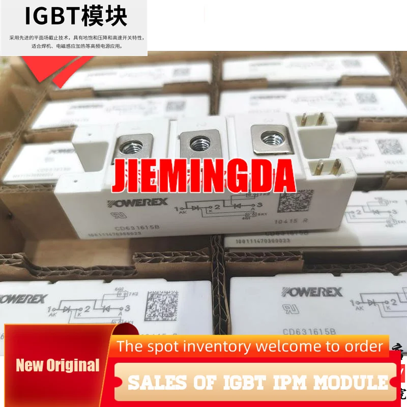 Силовой модуль тиристора CD631615B CD631415B CD631415C CD631615C CD611616B, диодный модуль
Силовой модуль тиристора CD631615B CD631415B CD631415C CD631615C CD611616B, диодный модуль