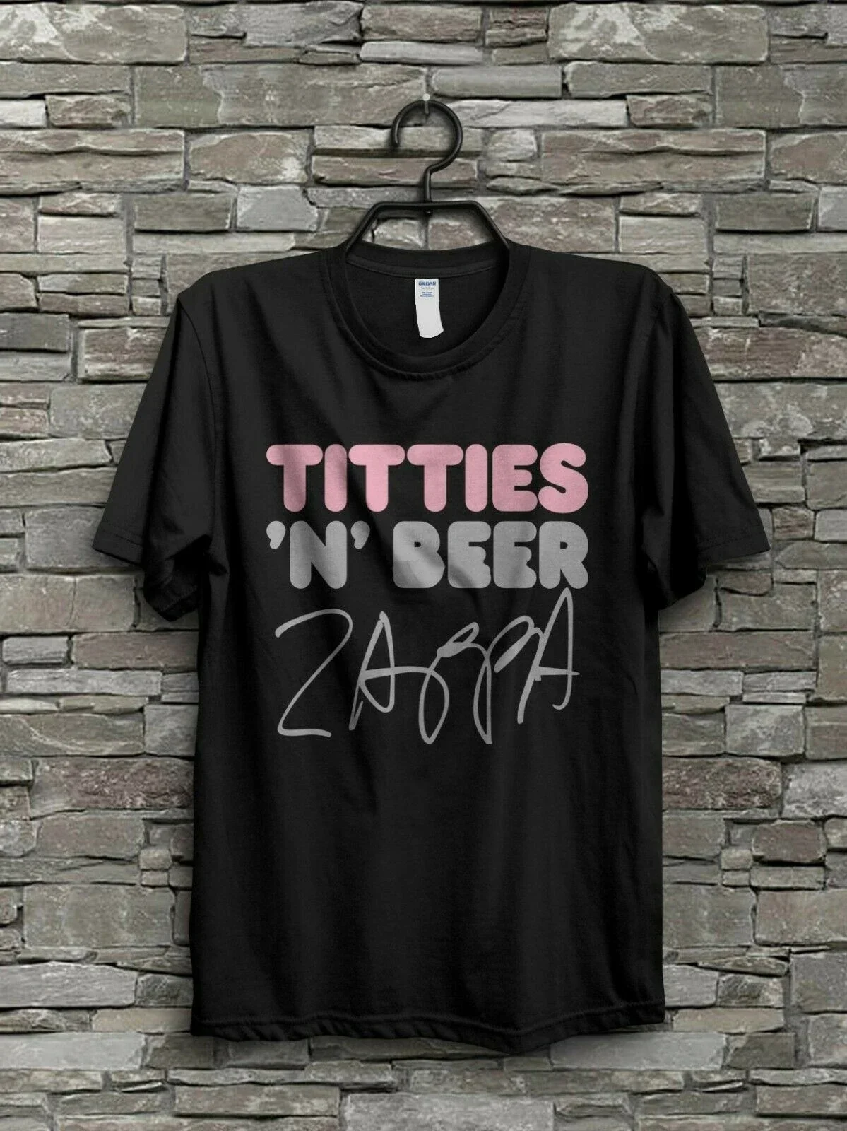 Мужская футболка для концерта Frank Zappa Titties N Beer Rock Tour размеры от S до 2Xl