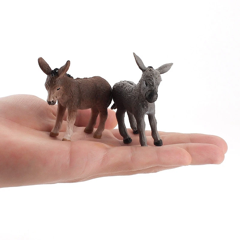 Simulation Donkey Wild Life Figurine Toy PVC Animal Figures Desktop Decoration Toys For Kids
Simulation Donkey Wild Life Figurine Toy PVC Animal Figures Desktop Decoration Toys For Kids