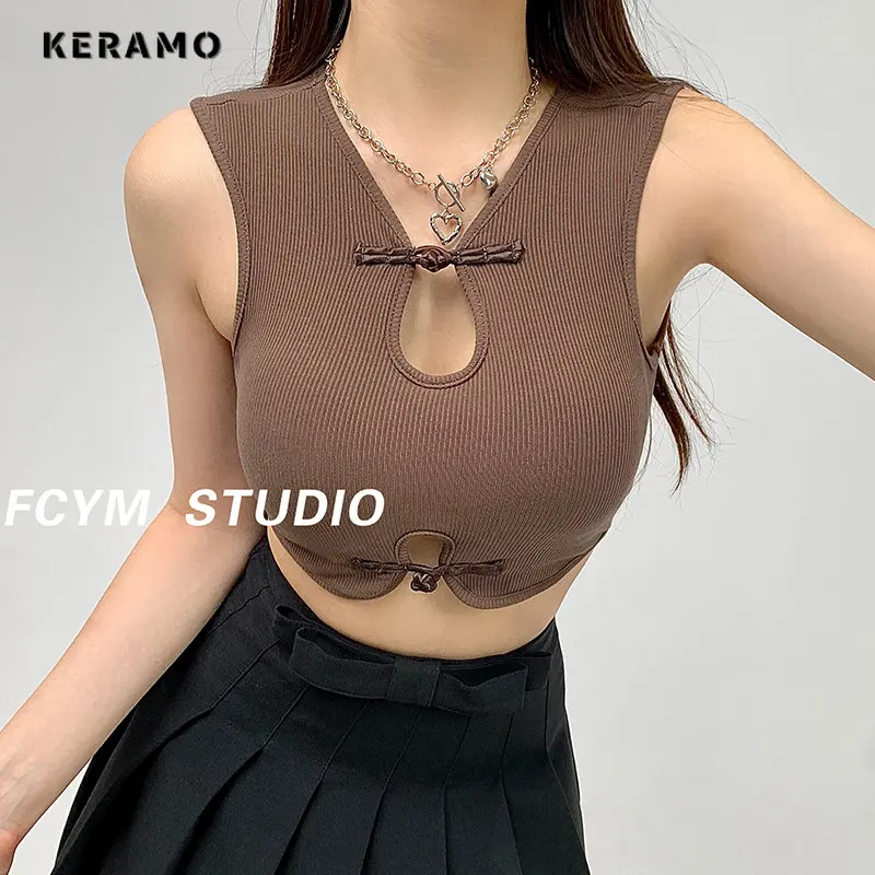 2023 летняя Однотонная футболка-футляр без рукавов с вырезами, кроп-топ, Женская Сексуальная Повседневная привлекательная Милая стильная облегающая футболка, топ для девушек 
2023 летняя Однотонная футболка-футляр без рукавов с вырезами, кроп-топ, Женская Сексуальная Повседневная привлекательная Милая стильная облегающая футболка, топ для девушек