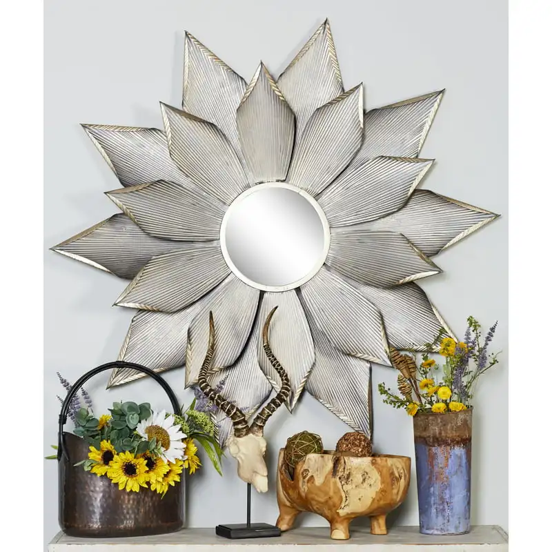 "Fantastic Amazing Vintage Light Brown Starburst Wall Mirror - 49" x 32" - Bring Timeless Elegance & Beauty to Your Home Decor".
"Fantastic Amazing Vintage Light Brown Starburst Wall Mirror - 49" x 32" - Bring Timeless Elegance & Beauty to Your Home Decor".