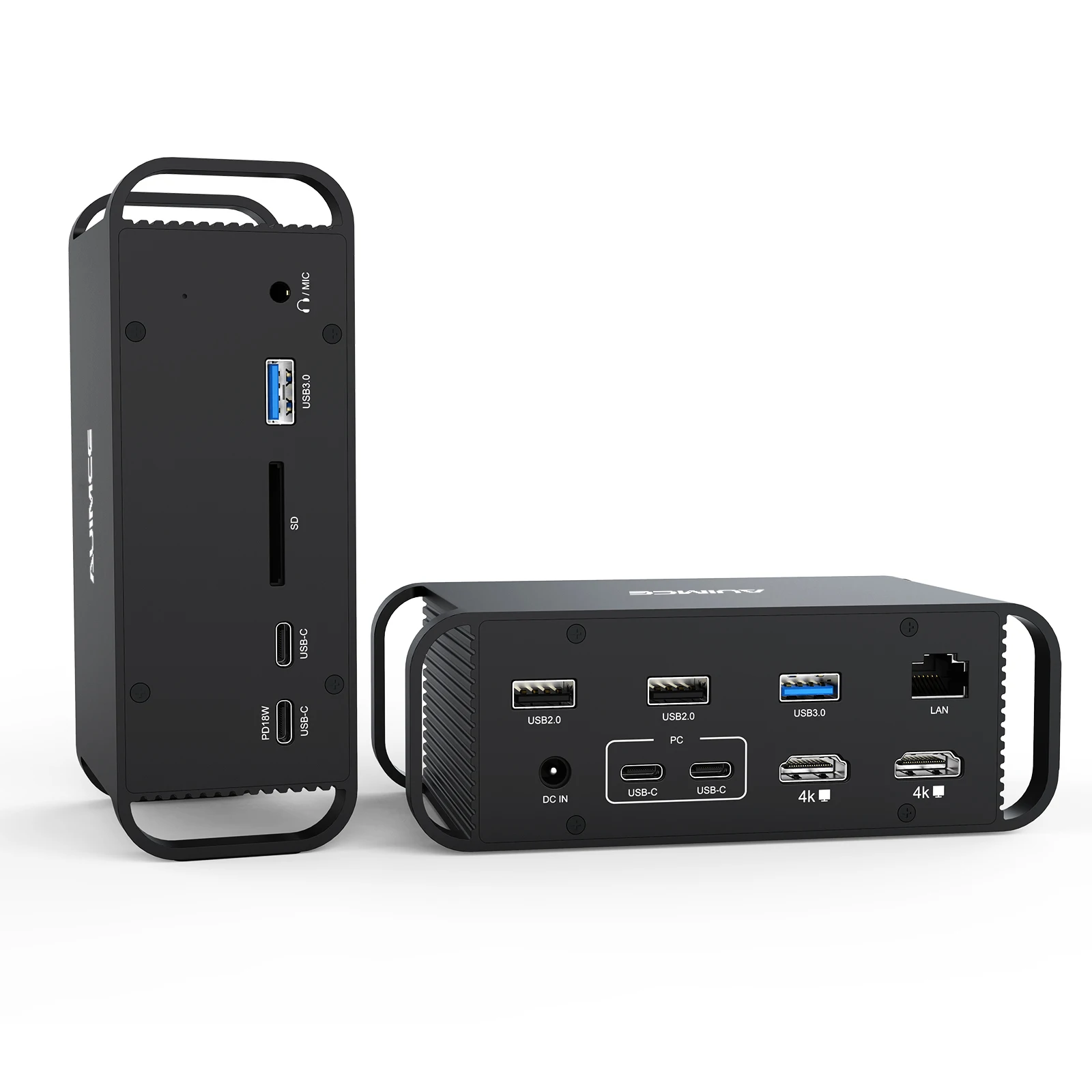 Док-станция для ноутбука Macbook док-станция с двойным 4k 60 Гц HDMI и монитором тройным